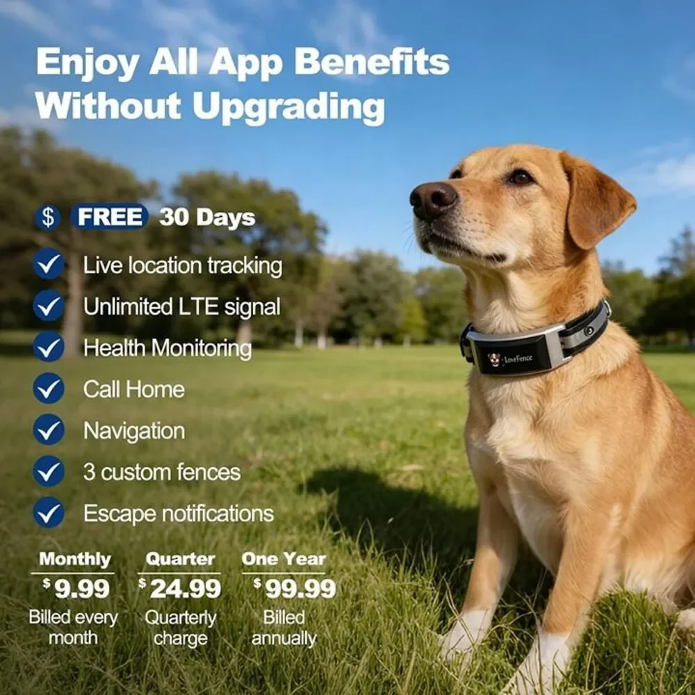 Wireless Dog Fence, GPS Dog Collar Fence System